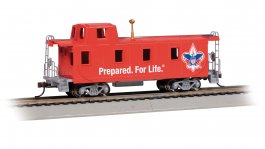 (image for) Offset Cupola Caboose - Boy Scouts of America® Prepared