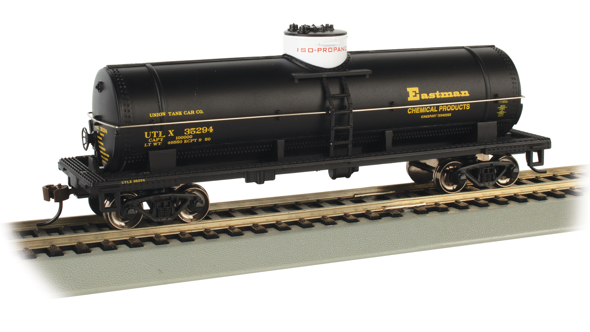 Eastman Chemical Products UTLX #35294 - 40' Single-Dome Tank Car [17811] -  $39.00 : Bachmann Trains Online Store