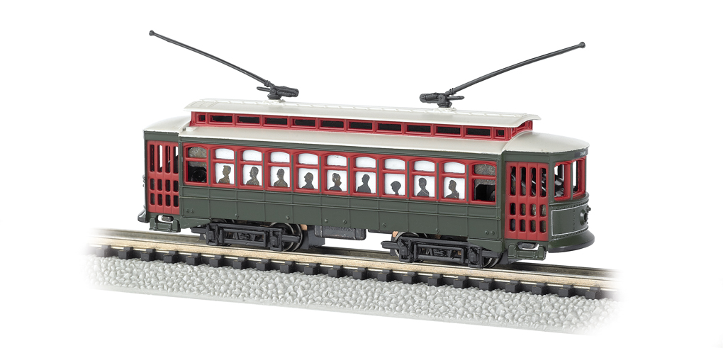 Ho scale trolley clearance cars