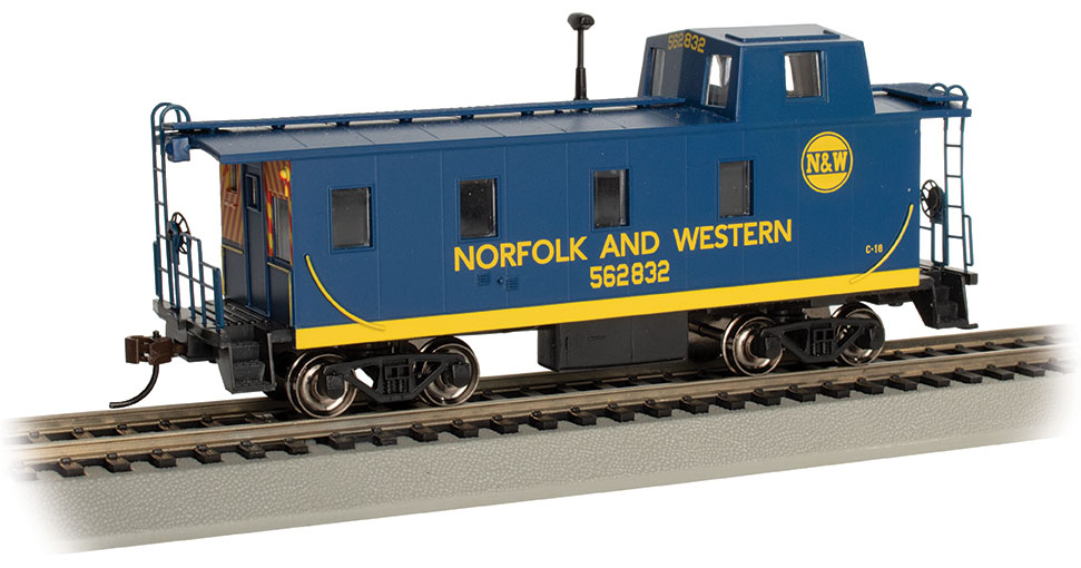 Blue #518378 16863 Bachmann N Scale Train Caboose Norfolk & Western 