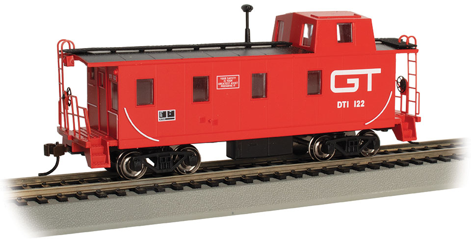 Bachmann 93804 G Undecorated Eight-wheel Center-cupola Caboose for sale online 
