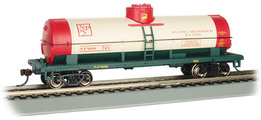 NP&S® #721 - 40' Single-Dome Tank Car (HO Scale) [17801] - $39.00