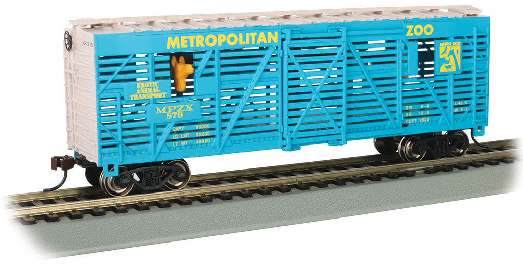 40' Animated Stock Car : Bachmann Trains Online Store
