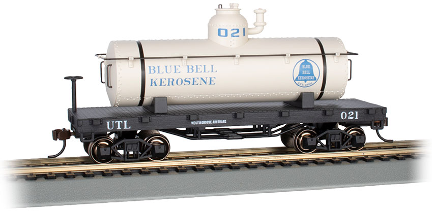 Blue Bell Kerosene #021 - Old-Time Tank Car (HO Scale)