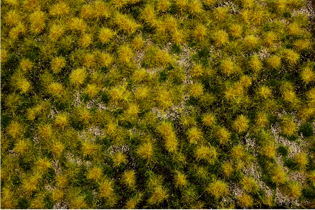 Bachmann 32925 Tufted Grass Sheet/Mat SceneScapes Dry Grass 3/16" Tall Fibers