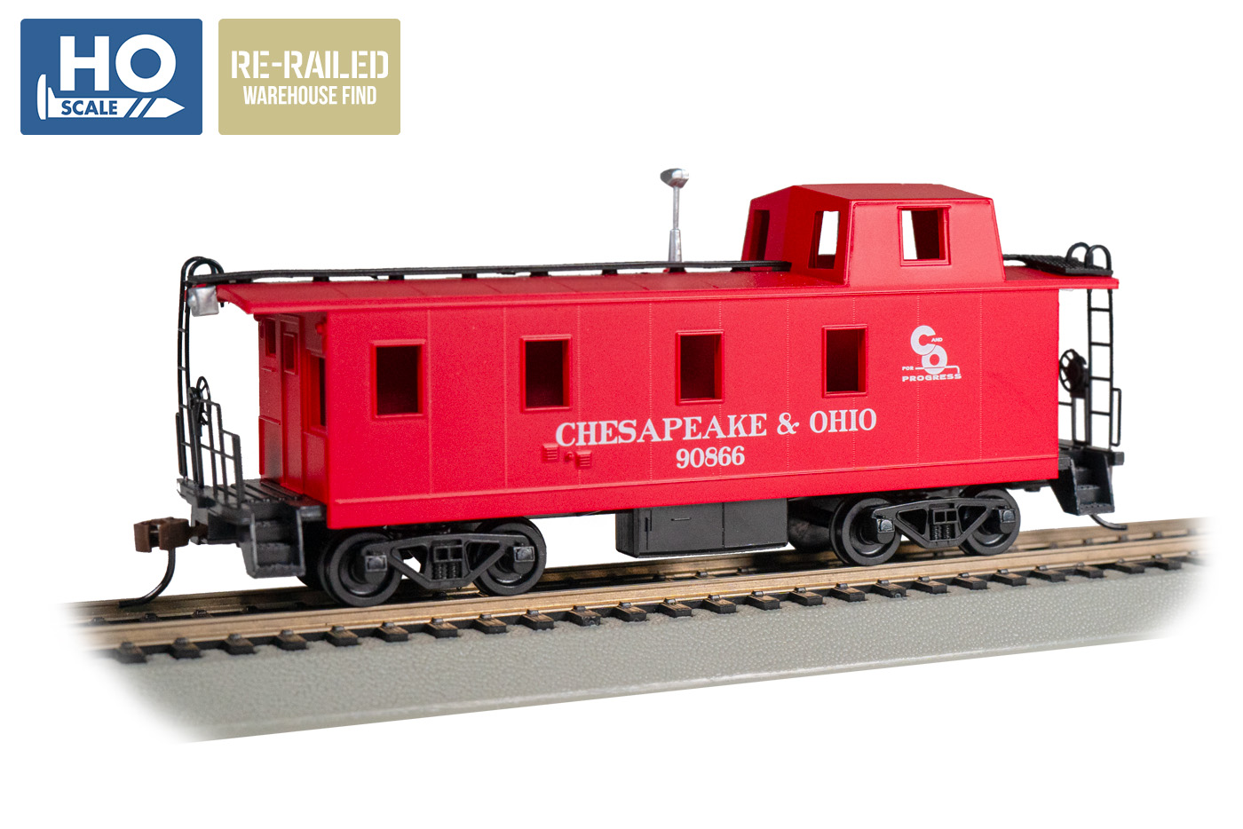 Bachmann HO 36' Wide Vision Caboose Union Pacific Bac17701 for sale online 