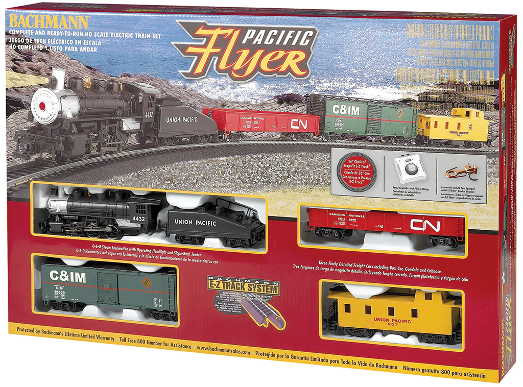 Bachmann Trains Pacific Flyer Ready-to-Run HO Scale Train Set for sale online