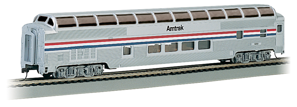 Amtrak Phase II - 85' BUDD Full Dome (HO Scale)