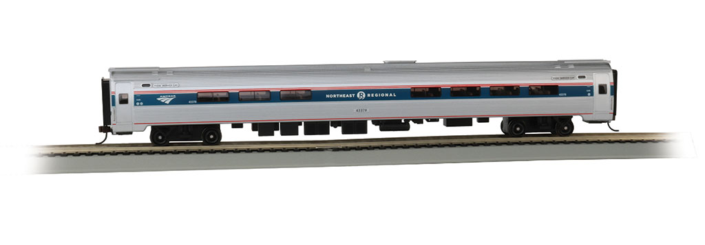 N RTR SS 85' Budd Coach/Lighted Amtrak/Phase IV BAC14158