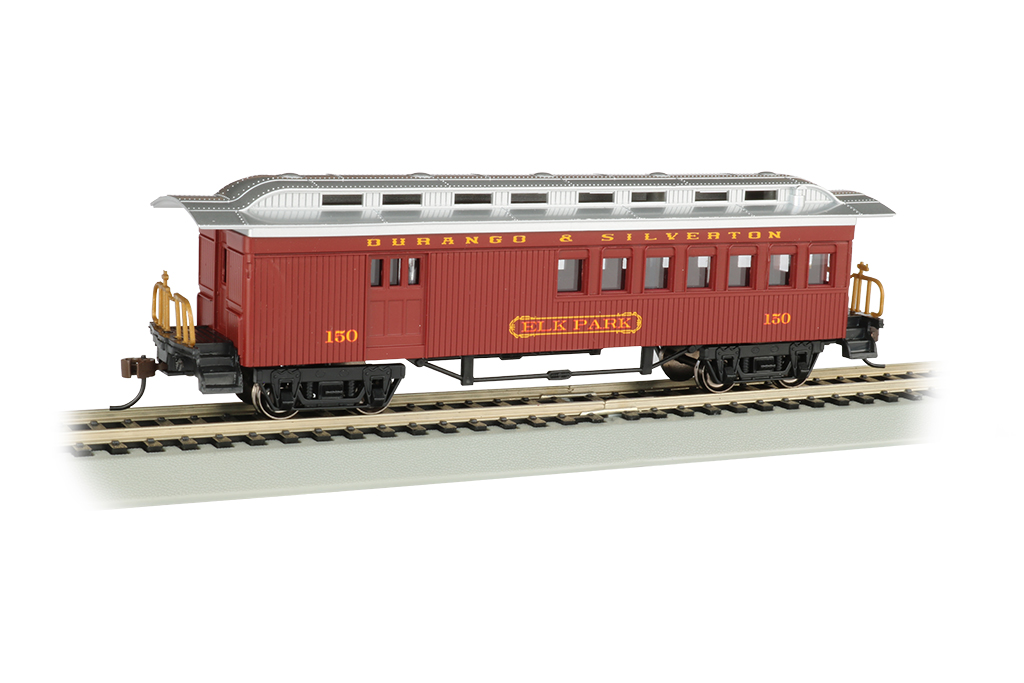 Bachmann Industries Combine Prr Ho Scale Old-Time Car with Round-End Clerestory Roof 
