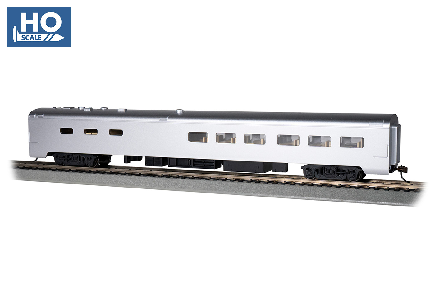 Fleet of Modernism HO Scale 85 Smooth-Side Coach Car with Lighted Interior Bachmann Trains PRR #4251 