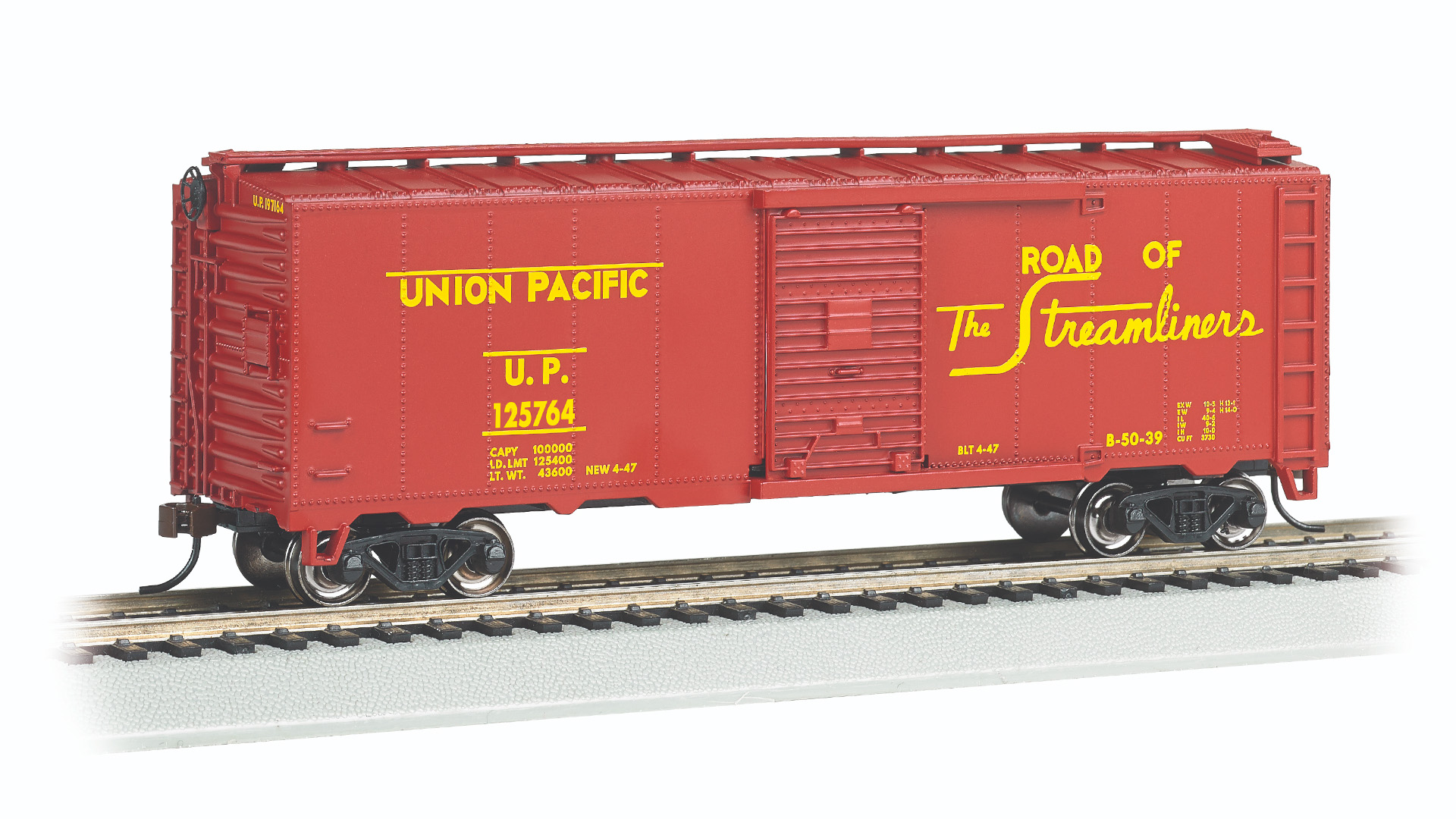 40' Steam Era Boxcar - Union Pacific® #125764