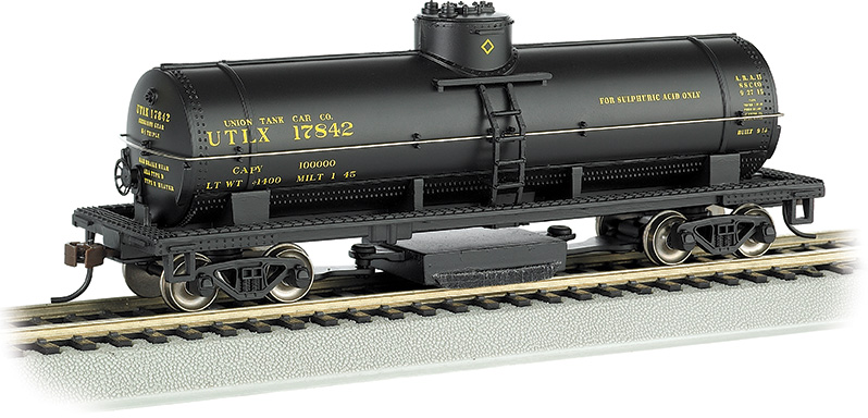 UTLX - Track-Cleaning Single-Dome Tank Car
