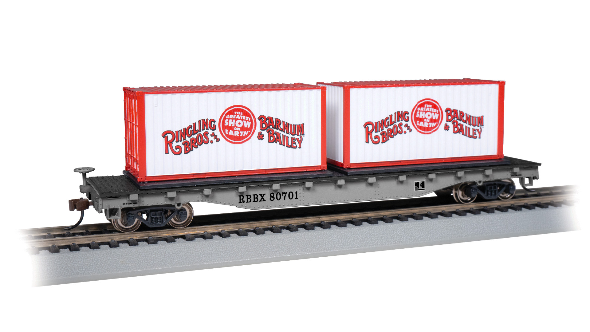 Ringling Bros. and Barnum & Bailey™ - Flatcar with Containers