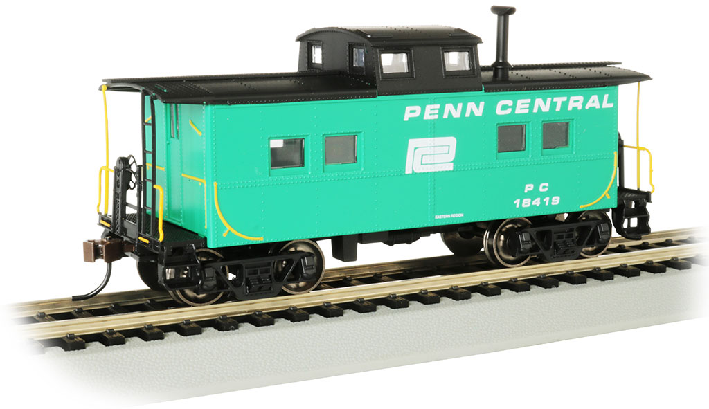 Penn Central #18419 - NE Steel Caboose (HO Scale)