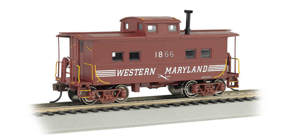 Western Maryland® #1866 - NE Steel Caboose (HO Scale)