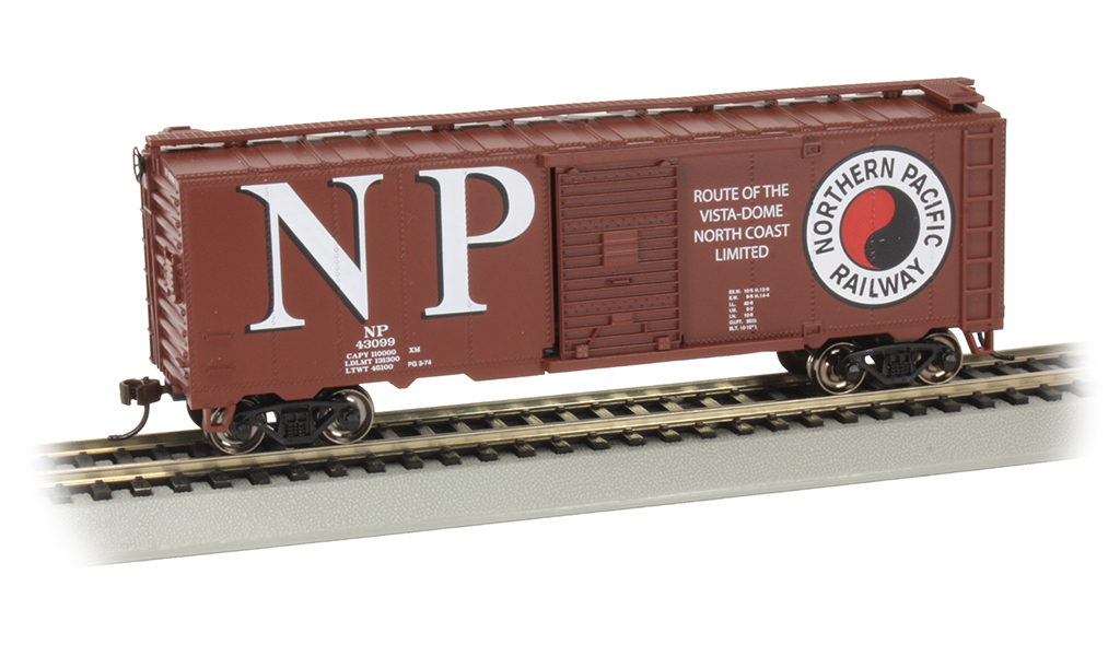 Northern Pacific #43099 40' Box Car (HO Scale)