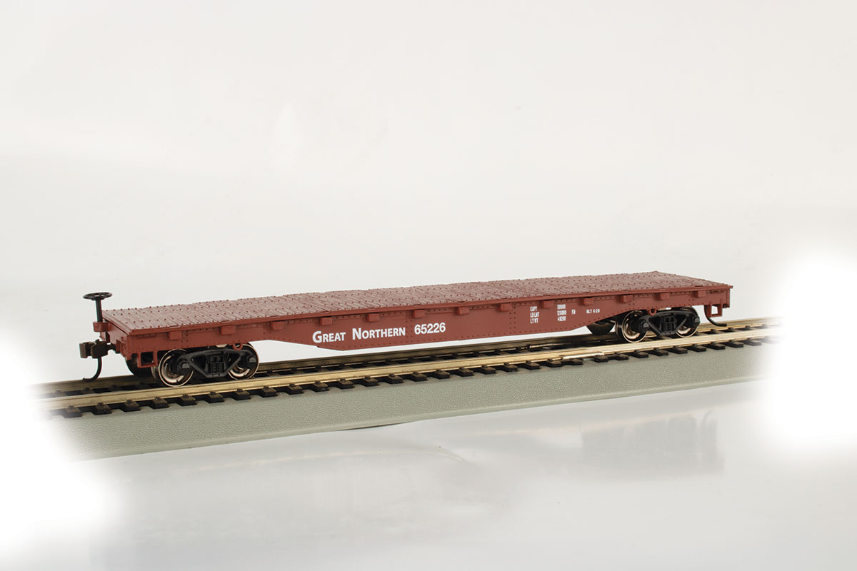 Bachmann Industries 52 with 35 Piggyback Trailer B and O Railway Express Agency Flat Car 6 HO Scale 6 16702