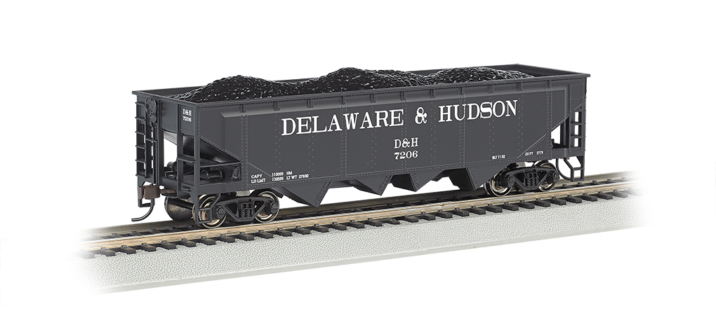 40' Quad Hopper - Delaware & Hudson #7206