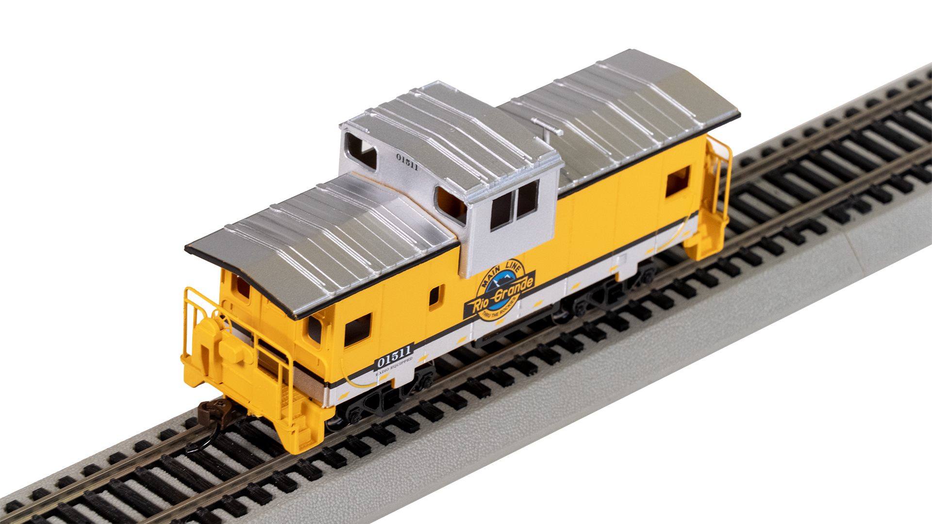 Rio Grande™ 1511 36 Wide Vision Caboose Ho Scale 17706 3900