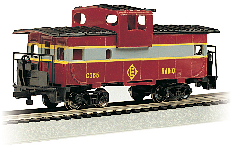 Erie Lackawanna #C365 36' Wide-Vision Caboose (HO Scale)