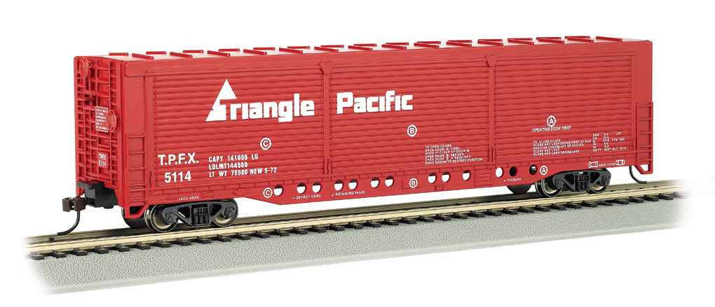 Triangle Pacific - Evans All-Door Box Car (HO Scale)