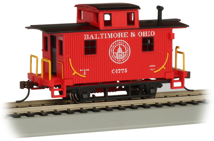 Baltimore & Ohio® #C-1775 - Old-Time Bobber Caboose (HO Scale)
