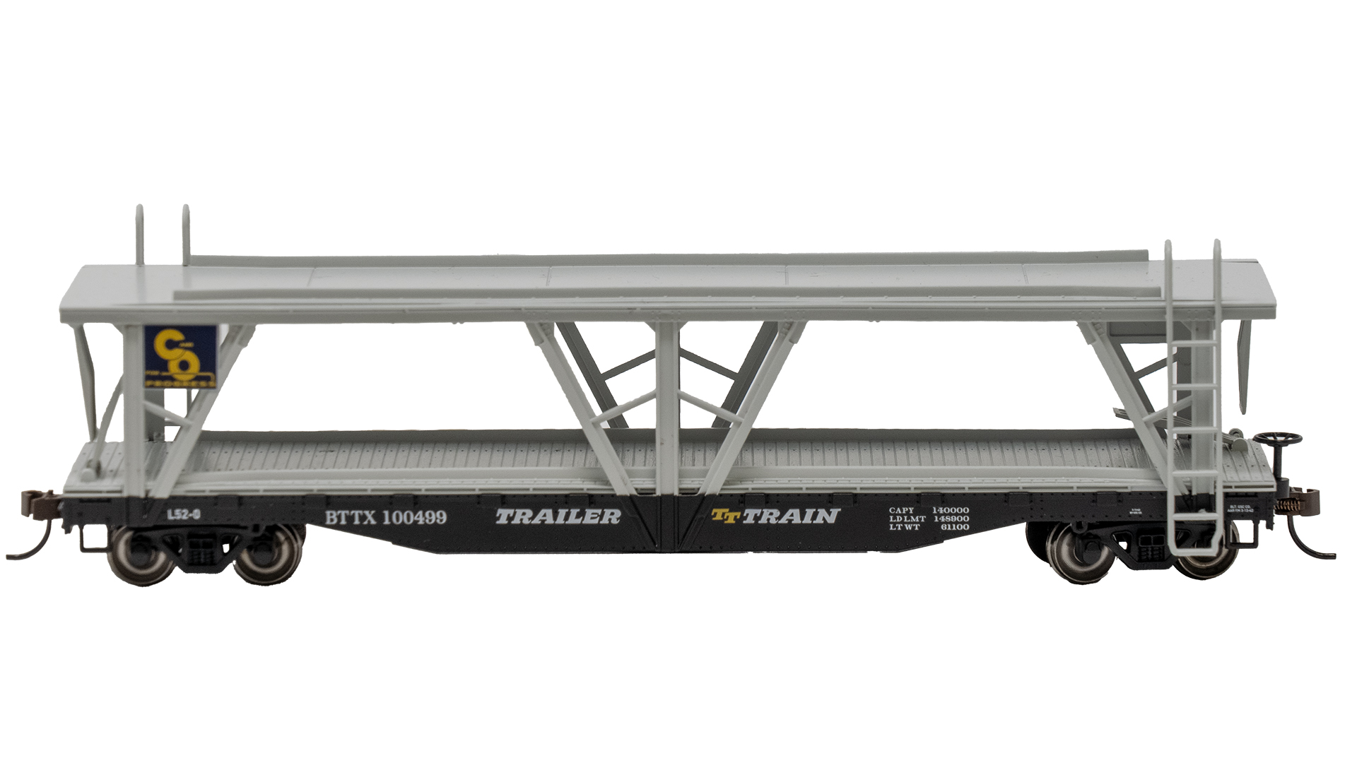 52' Auto Carrier with Sedan Load - Chesapeake & Ohio® #100499