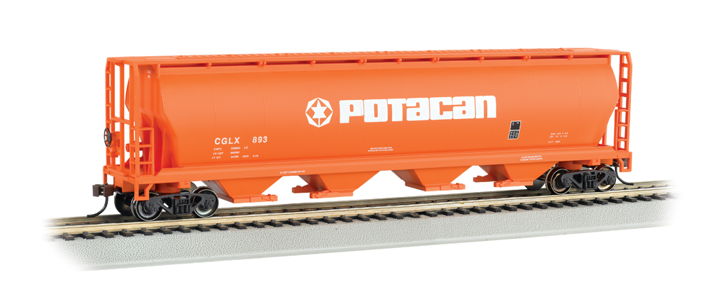 Microscale 87-710 HO Alberta 4 Bay Cylindrical Grain Hoppers for sale online 