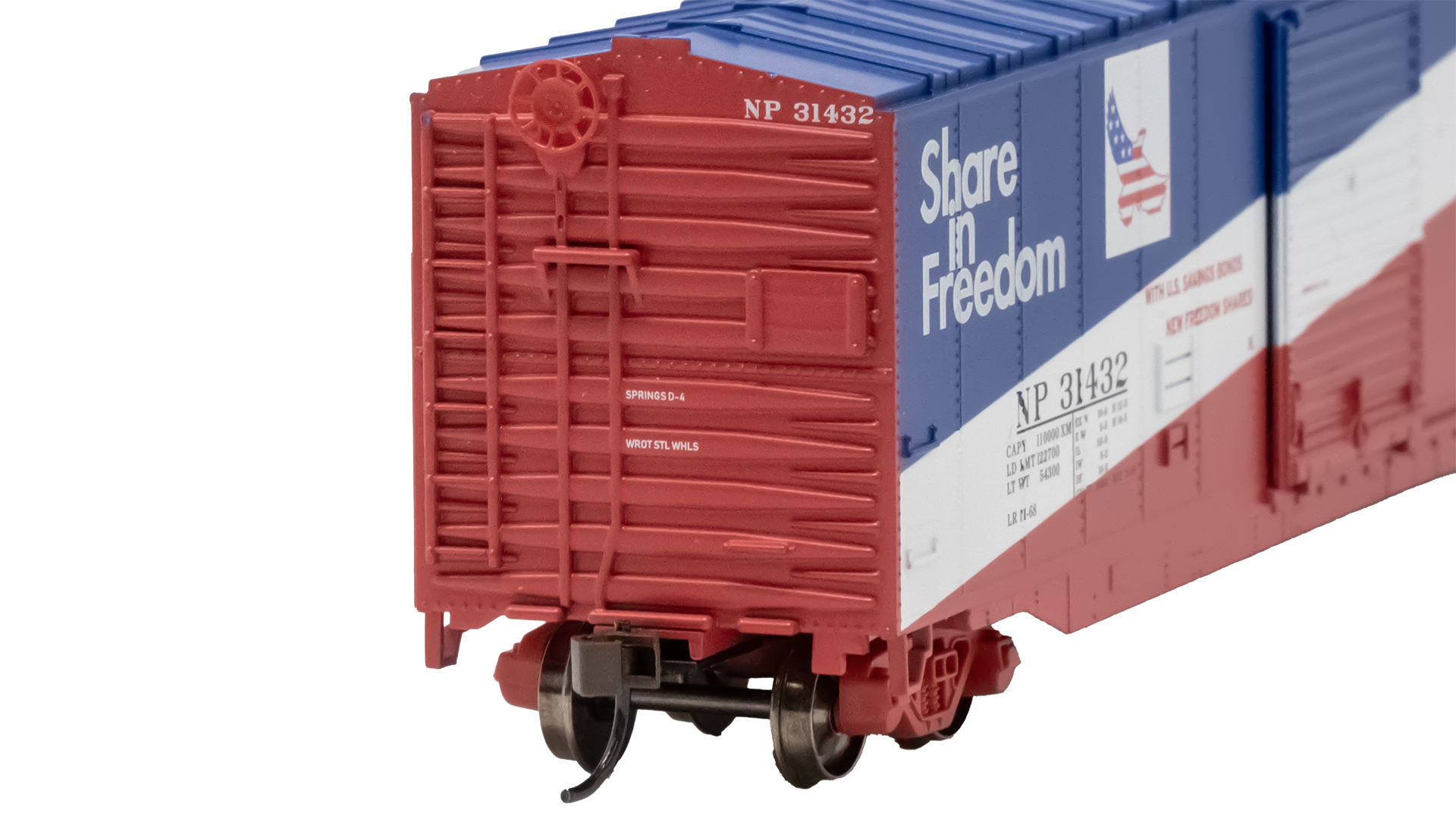 50' Sliding Door Boxcar (US Saving Bonds) - Northern Pacific