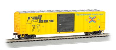 50.5' ACF Outside Braced Box Car - Rail Box