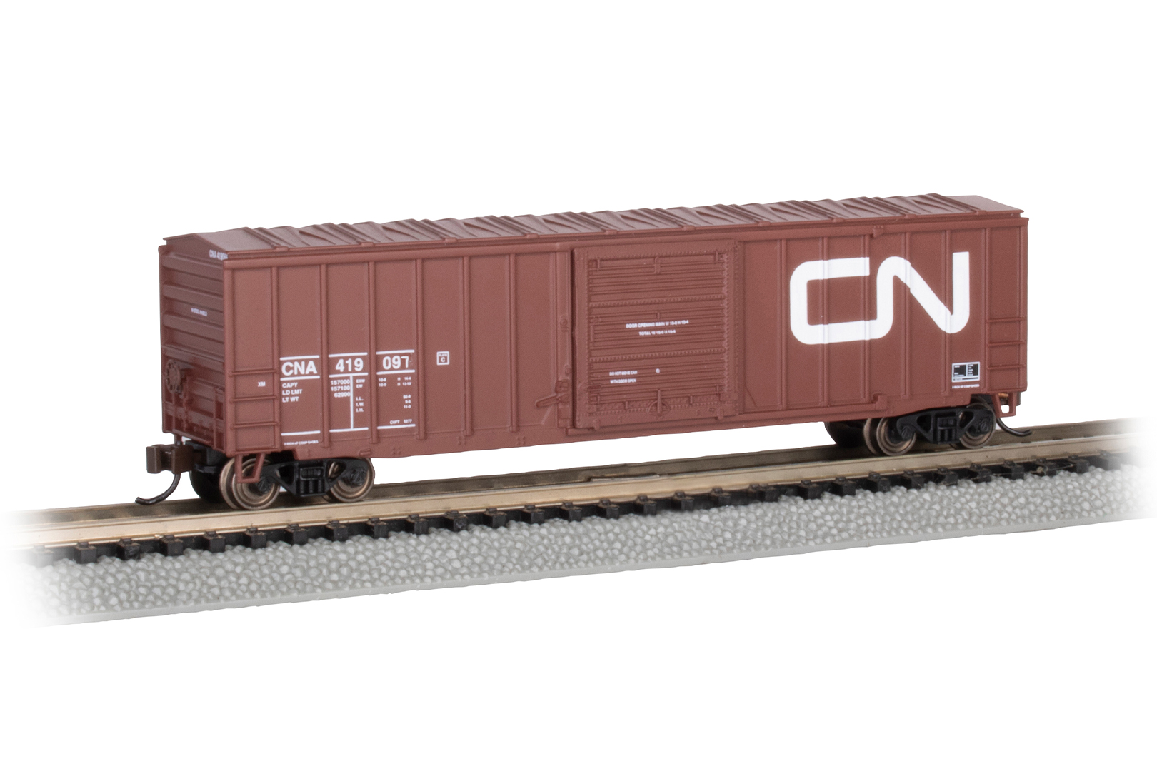 ACF 50'6 Outside Braced Box Car - Canadian National #419097 [19669 ...