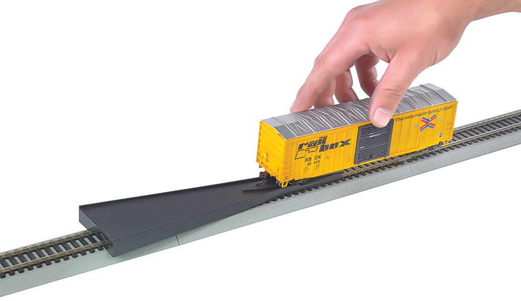 Bachmann 44502 HO Scale E-z Track 18radius Curved Terminal Rerailer for sale online 
