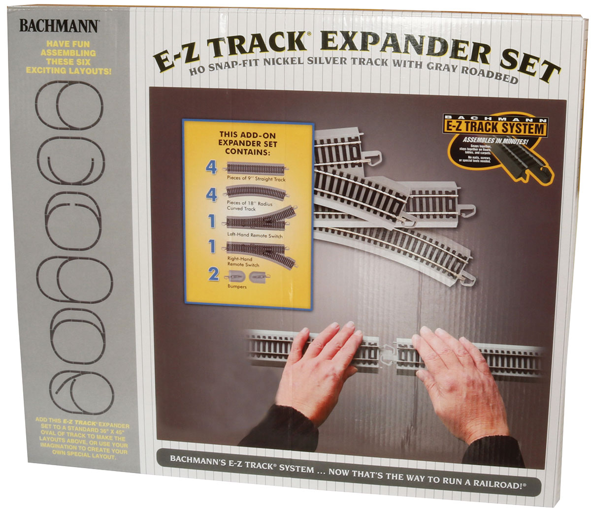NEW Bachmann 11-1/4" Radius Nickel Silver Track Set 25 N Scale BAC44880 x25 