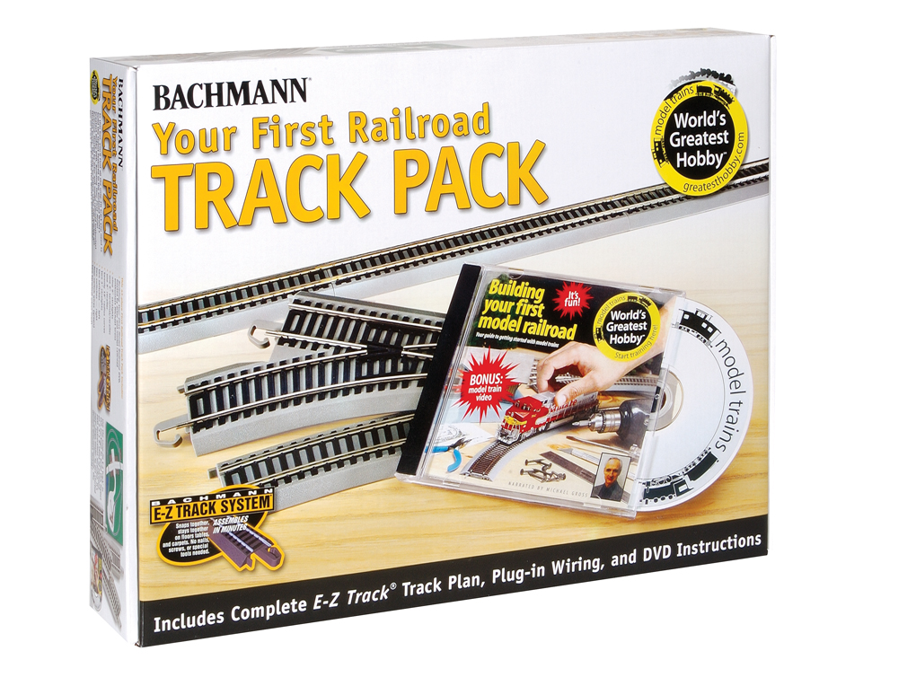Nickel Silver First Railroad Track Pack (HO Scale)