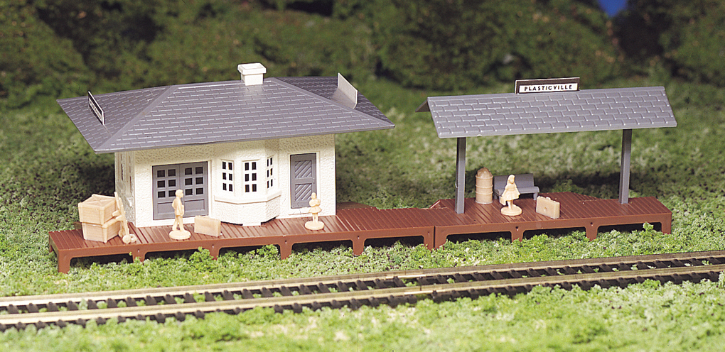 Details about   HO Scale Bachmann Lighted Passenger Station #3015