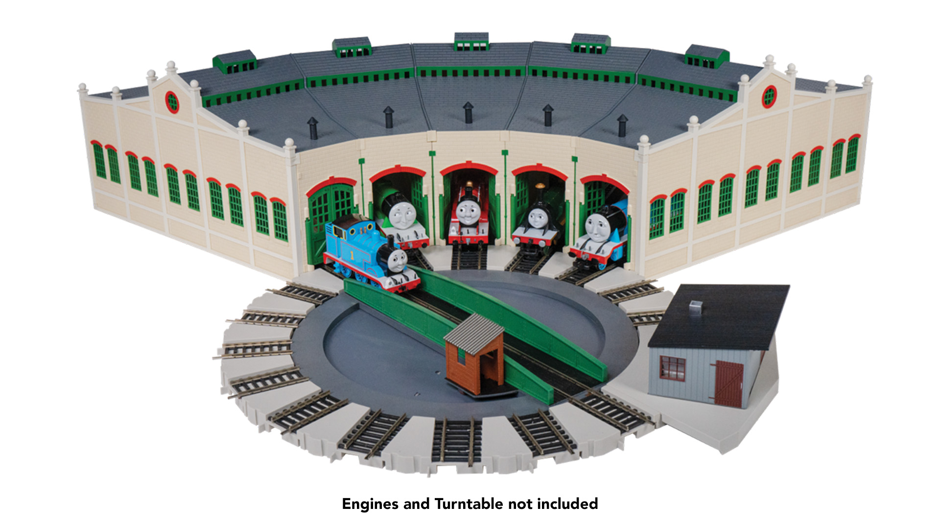 Tidmouth Sheds with Steel Alloy E-Z Track®