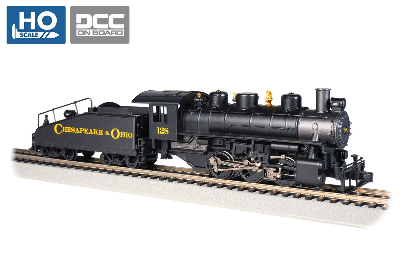 Bachmann HO Scale Train Steam LOCO 4-6-0 Baldwin DCC Ready NYC #1238 52201 for sale online 