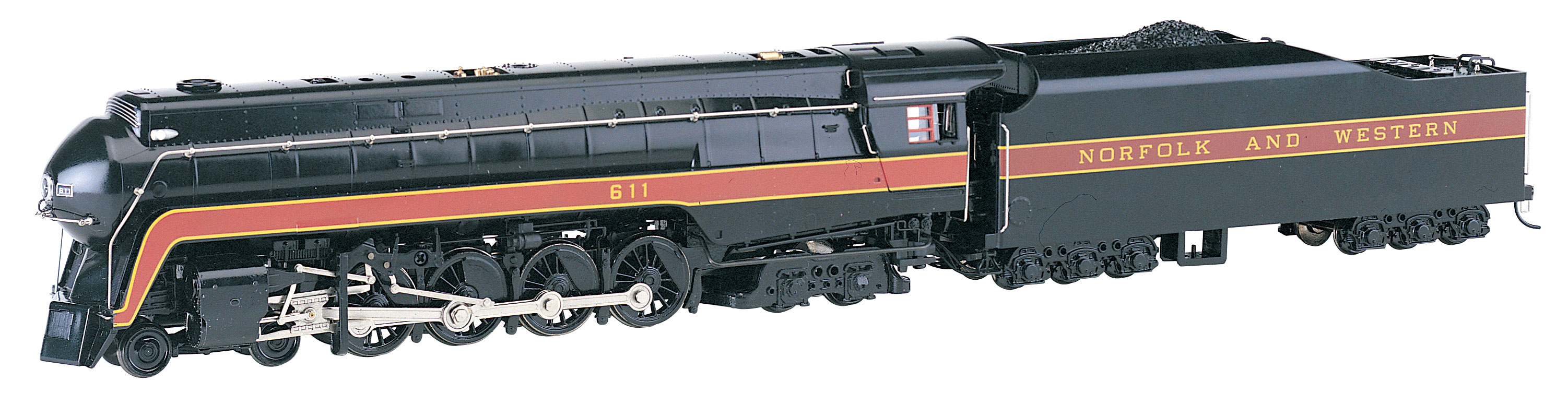 Bachmann 53201 HO Class J 4-8-4 w/Sound & DCC Norfolk & Western #611 Railfan Version