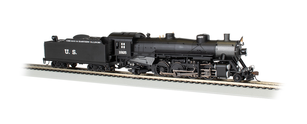 HO Scale Baltimore & Ohio 2-8-2 DCC Ready Mikado Steam Locomotive IHC 27021 for sale online 