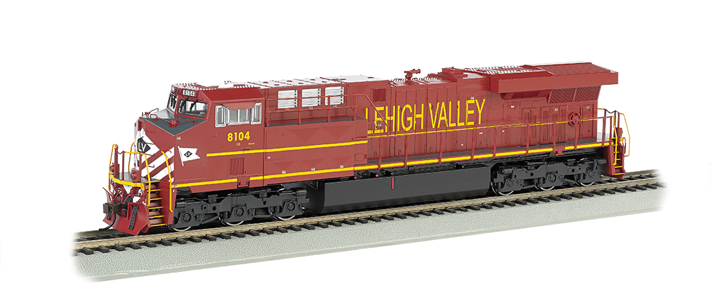 Lehigh Valley - NS Heritage - GE ES44AC - DCC Sound Value (HO)