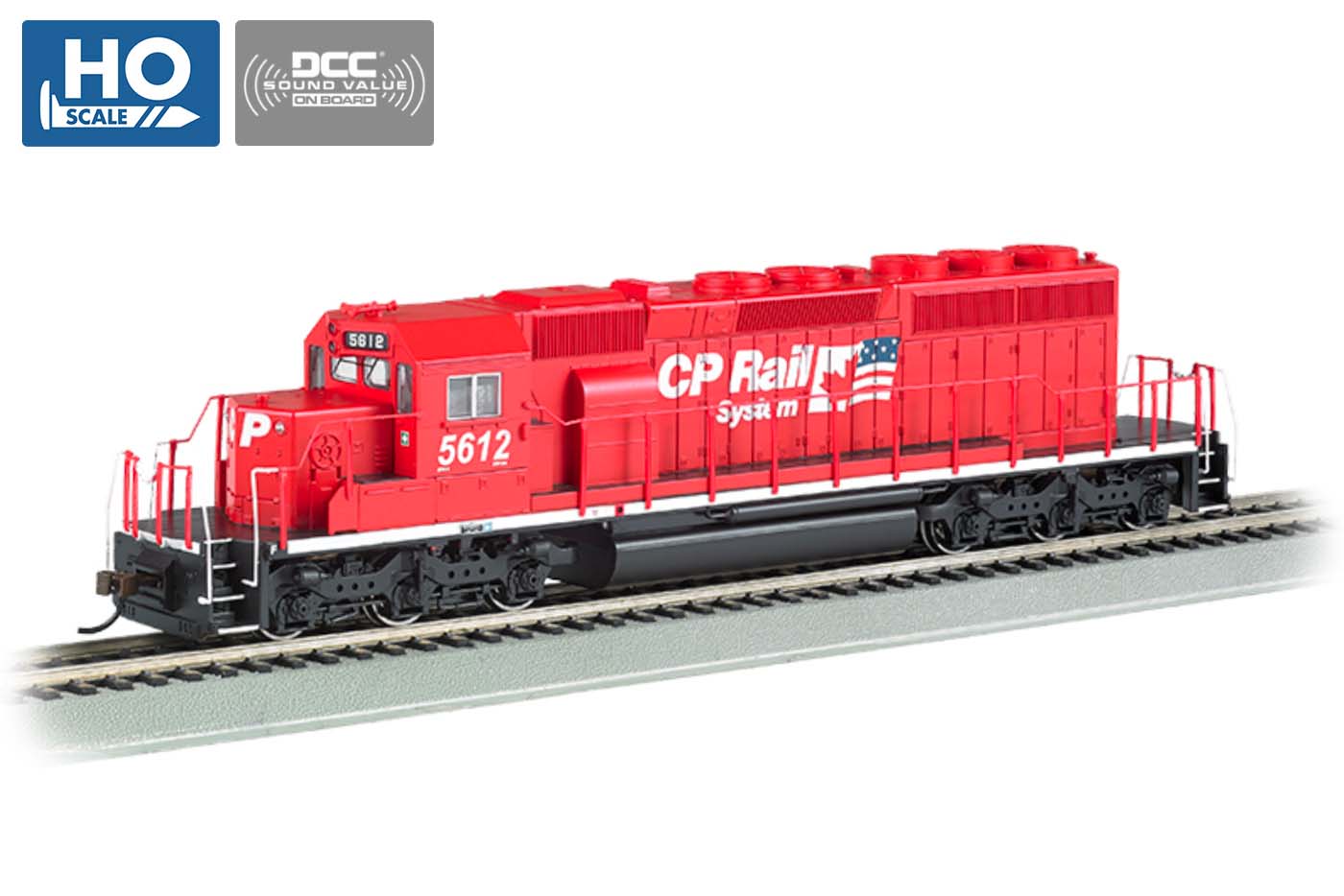 EMD SD40-2 - Canadian Pacific (Dual Flags) #5612