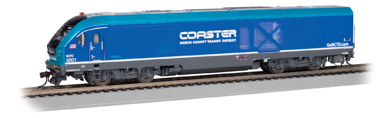 NCTD COASTER #5001 CHARGER SC-44 - DCC WOWSOUND® [67907] - $479.00 