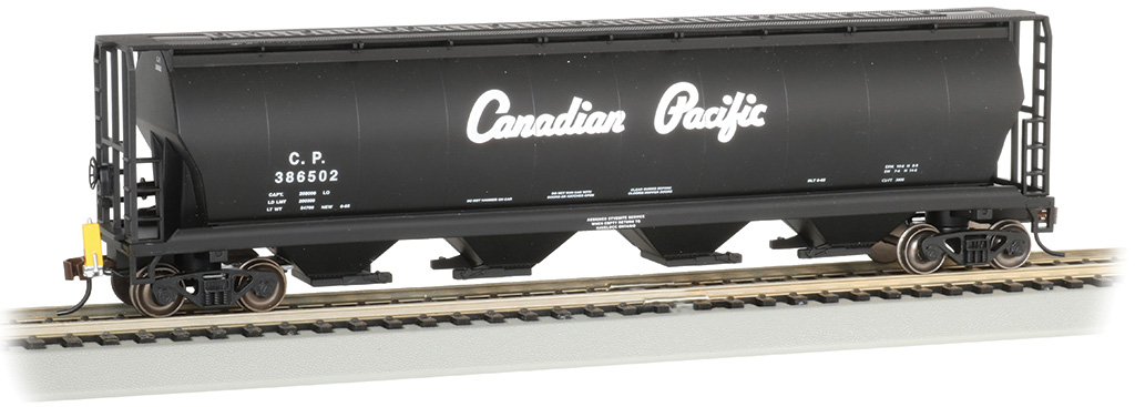 Cylindrical Grain Hopper with FRED - Canadian Pacific