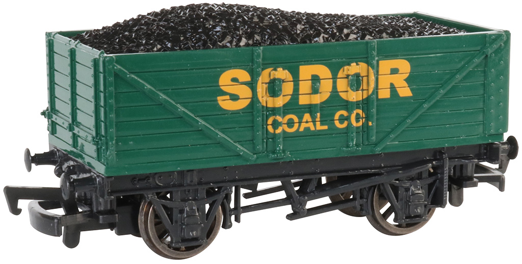 Sodor Logging Flat Wagon with Logs by Bachmann Ho Electric Trains 