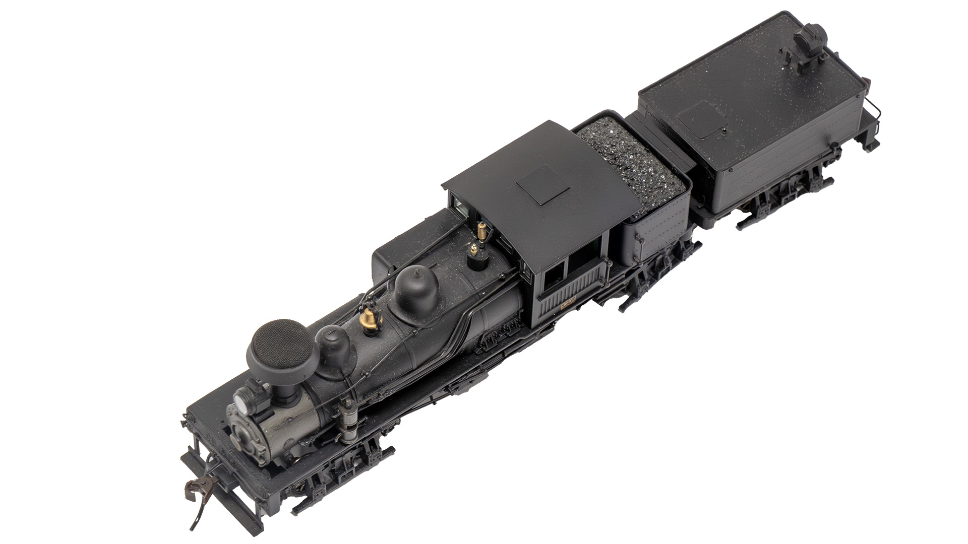 80-Ton Three-Truck Shay - Painted Unlettered - Black [84709
