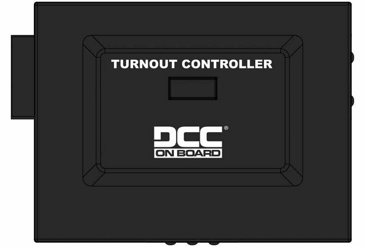 DCC Control Box with Turnout Decoder
