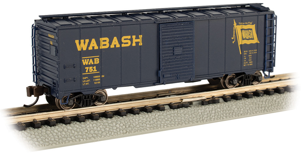 Wabash - AAR 40' Steel Box Car