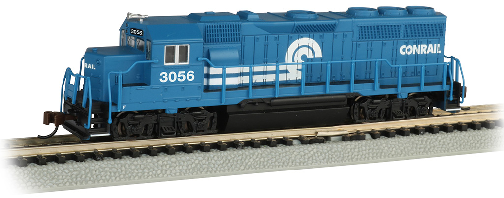 Bachmann Trains with Dynamic Brakes MKT #231 - N Scale EMD GP40 Diesel Locomotive 