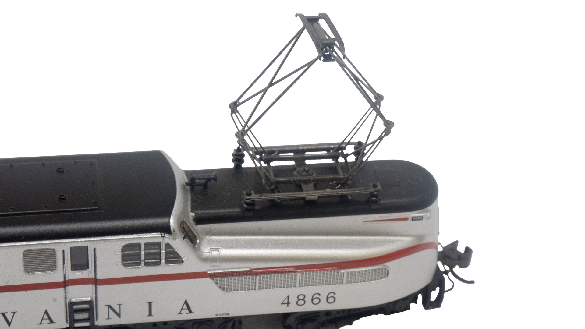 GG-1 - PRR #4866 – Silver w/ Red Stripe [65254] - $349.00